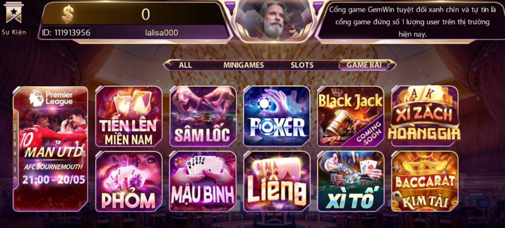 người chơi slot game